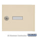 Salsbury Replacement Door and Lock - Standard A Size - for 4B+ Horizontal Mailbox - with (2) Keys - Sandstone - Sweatfully