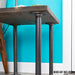 1 in. x 18 in. Round Flange Pipe Table Legs - 4 Pack - Sweatfully