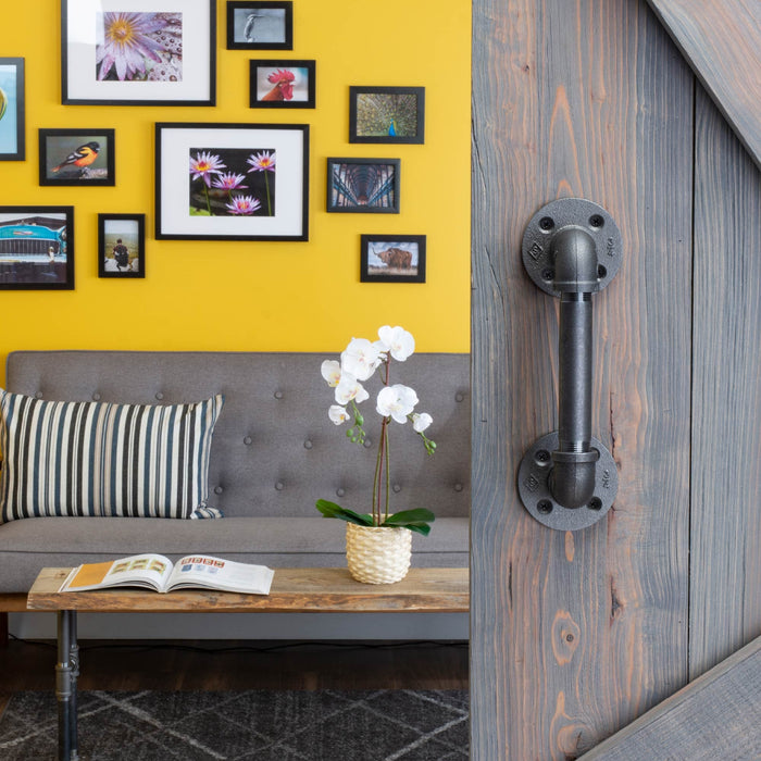 3/4 in. Classic Barn Door Handle - 11 in. L - Sweatfully