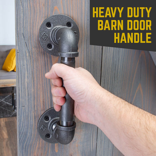 3/4 in. Classic Barn Door Handle - 11 in. L - Sweatfully