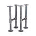 3/4 in. H Round Flanges Pipe Kit for Bench Legs - Sweatfully