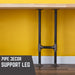 3/4 in. H Pipe Desk Support Leg - 1 Leg - Sweatfully