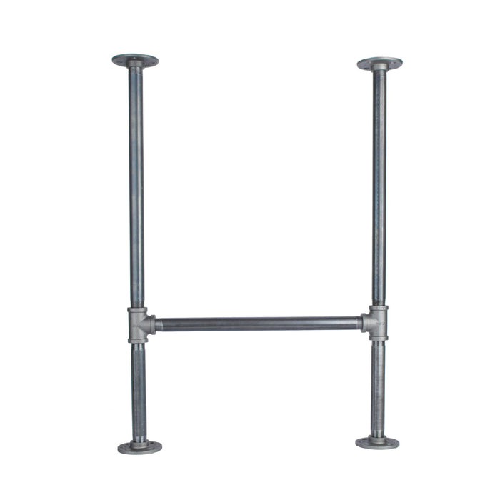 3/4 in. H Pipe Desk Main. Leg - 1 Leg - Sweatfully