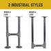 3/4 in. U Bench Leg Kit - Sweatfully
