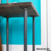 ¾ in. x 18 in. Round Flange Pipe Table Legs - 4 Pack - Sweatfully