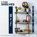 3 -Tier Wall Mounted Shelf By PIPE DECOR - Sweatfully