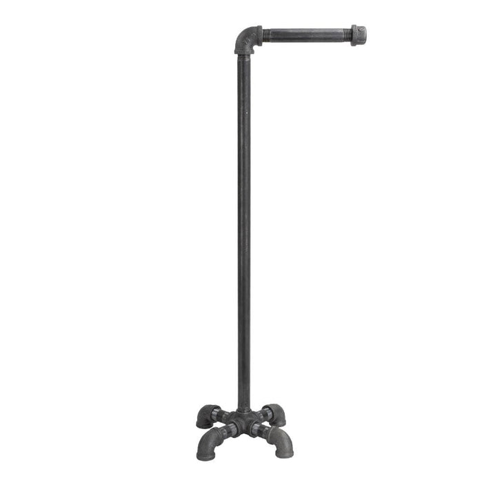 26.75 in. Freestanding Toilet Paper Holder By PIPE DECOR - Sweatfully