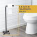 26.75 in. Freestanding Toilet Paper Holder By PIPE DECOR - Sweatfully