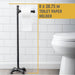 28.75 in. Freestanding Toilet Paper Holder By PIPE DECOR - Sweatfully