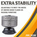 Furniture Leg Levelers for ½” Pipe Legs (4 Pack) - Sweatfully