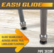 Furniture Leg Levelers for 1” Pipe Legs (4 Pack) - Sweatfully