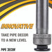 Furniture Leg Levelers for ¾” Pipe Legs (4 Pack) - Sweatfully