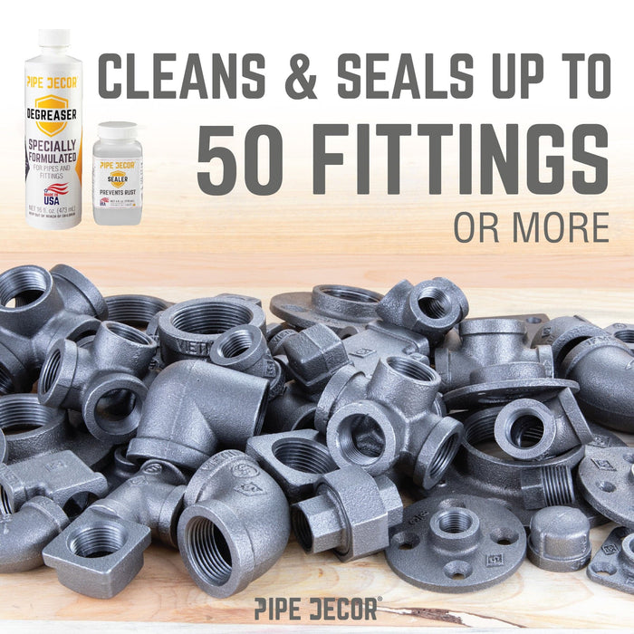 PIPE DECOR Complete Clean and Seal Kit - Sweatfully