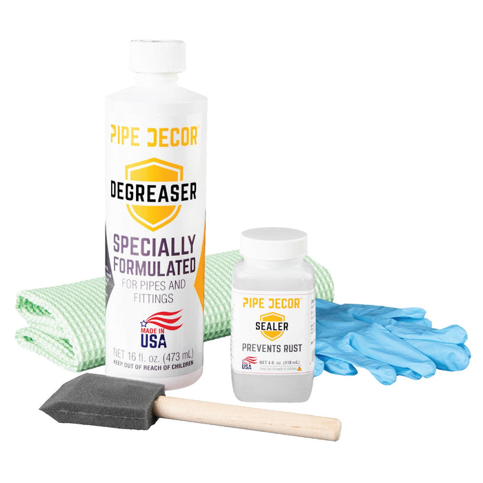 PIPE DECOR Complete Clean and Seal Kit - Sweatfully