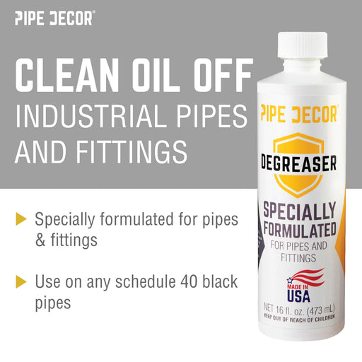 PIPE DECOR 16 oz. Degreaser - Sweatfully