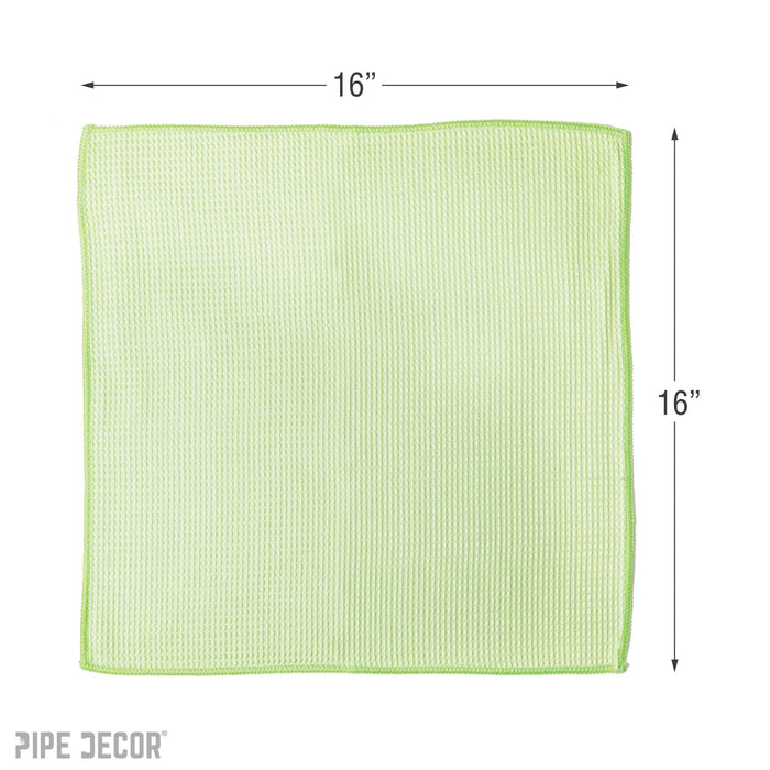 Microfiber Cleaning Cloth, Multi-purpose Lint-Free Towels, 12-Pack - Sweatfully