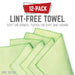 Microfiber Cleaning Cloth, Multi-purpose Lint-Free Towels, 12-Pack - Sweatfully