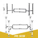 Loop Coffee Table By PIPE DECOR - Sweatfully