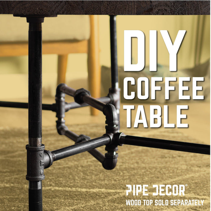 Loop Coffee Table By PIPE DECOR - Sweatfully