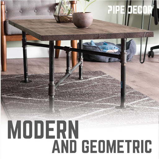 Turnpike Coffee Table By PIPE DECOR - Sweatfully