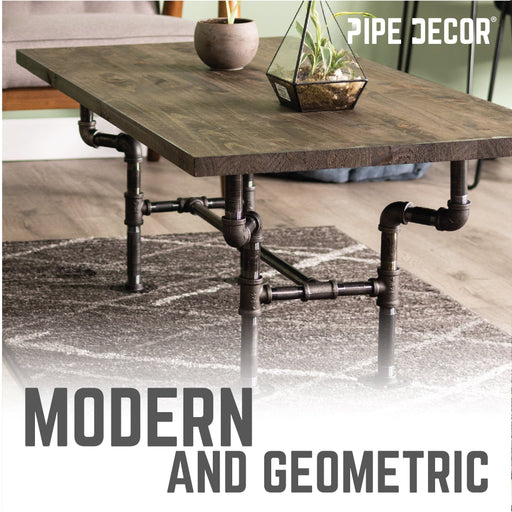 Streetlights Coffee Table By PIPE DECOR - Sweatfully