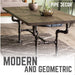 Streetlights Coffee Table By PIPE DECOR - Sweatfully