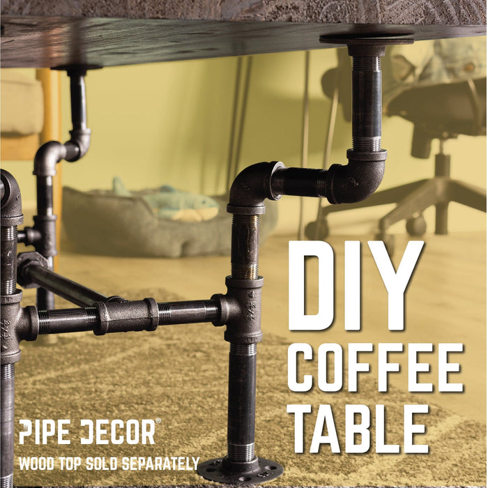 Streetlights Coffee Table By PIPE DECOR - Sweatfully