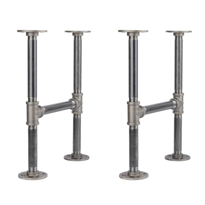 3/4 in. H Round Flange Pipe Kit for Coffee Table/Bench Legs - Sweatfully