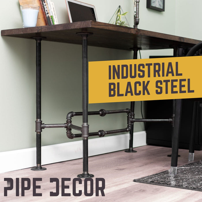 O Design Desk By PIPE DECOR - Sweatfully