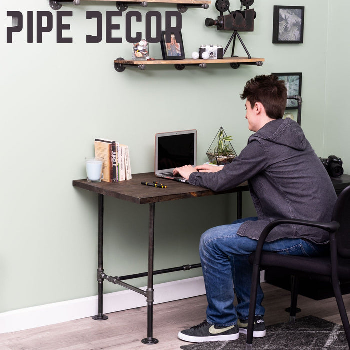 H Desk by PIPE DECOR - Sweatfully