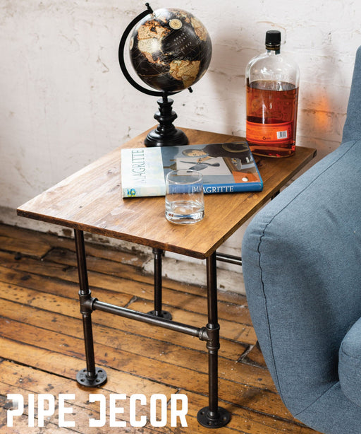 H End Table By PIPE DECOR - Sweatfully