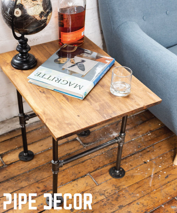 H End Table By PIPE DECOR - Sweatfully