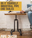 Roots End Table By PIPE DECOR - Sweatfully