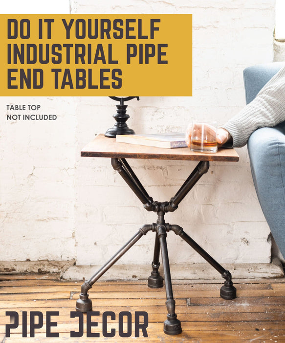 Spider End Table By PIPE DÉCOR - Sweatfully