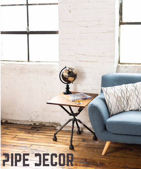 Spider End Table By PIPE DÉCOR - Sweatfully