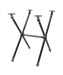 Criss Cross End Table By PIPE DECOR - Sweatfully