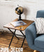 Criss Cross End Table By PIPE DECOR - Sweatfully