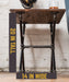 Criss Cross End Table By PIPE DECOR - Sweatfully