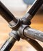 Criss Cross End Table By PIPE DECOR - Sweatfully