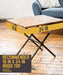 Criss Cross End Table By PIPE DECOR - Sweatfully