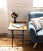 Criss Cross End Table By PIPE DECOR - Sweatfully