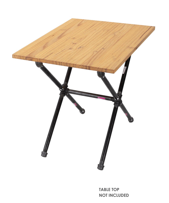 Criss Cross End Table By PIPE DECOR - Sweatfully