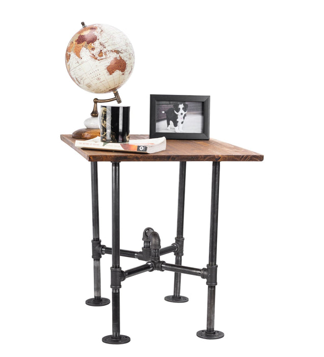 Underpass End Table By PIPE DECOR - Sweatfully