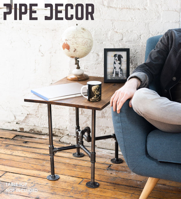 Underpass End Table By PIPE DECOR - Sweatfully