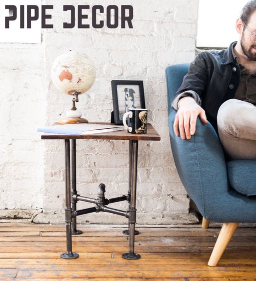 Underpass End Table By PIPE DECOR - Sweatfully
