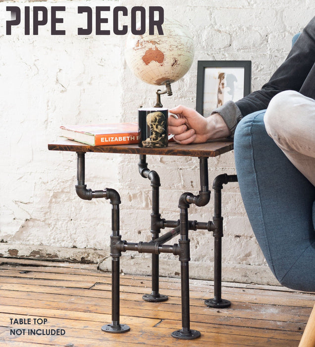 Streetlights End Table By PIPE DECOR - Sweatfully