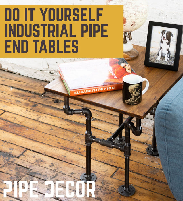 Streetlights End Table By PIPE DECOR - Sweatfully