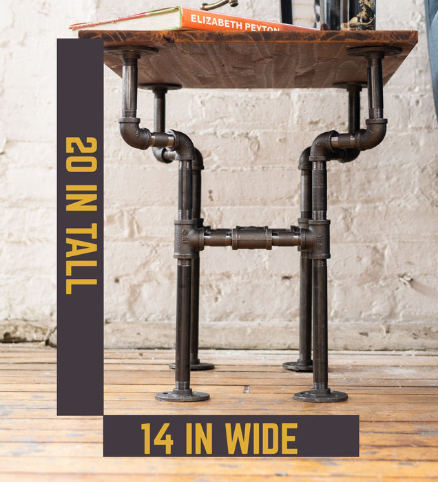 Streetlights End Table By PIPE DECOR - Sweatfully