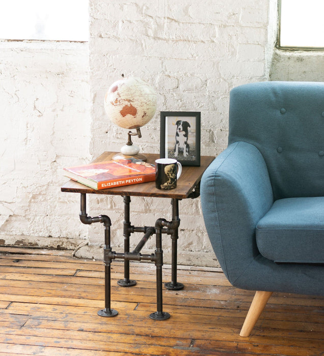 Streetlights End Table By PIPE DECOR - Sweatfully
