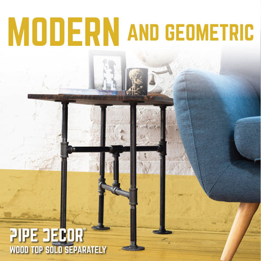 Turnpike End Table By PIPE DECOR - Sweatfully